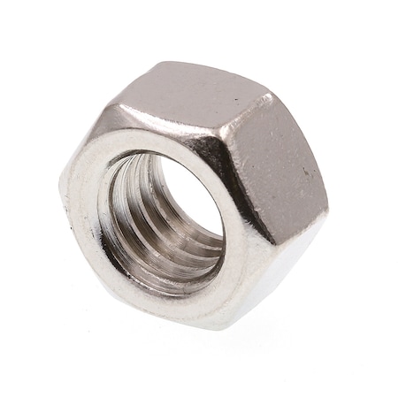 Prime-Line Hex Nut, 1/2"-13, 18-8 Stainless Steel, Not Graded, Plain, 25 PK 9073584